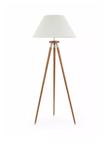 Wood tripod floor lamp - floor, very