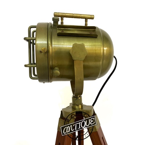 Vintage tripod floor lamp - vintage,