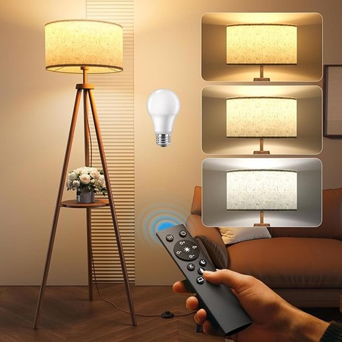Tripod floor lamp - lamp, storage