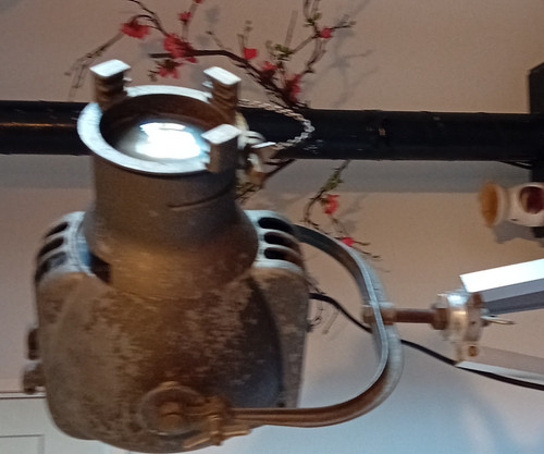 Industrial tripod floor - floor, lamp
