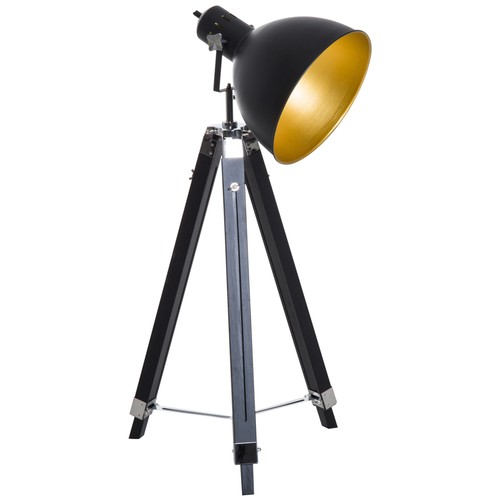 Homcom stand floor lamp tripod - stand,