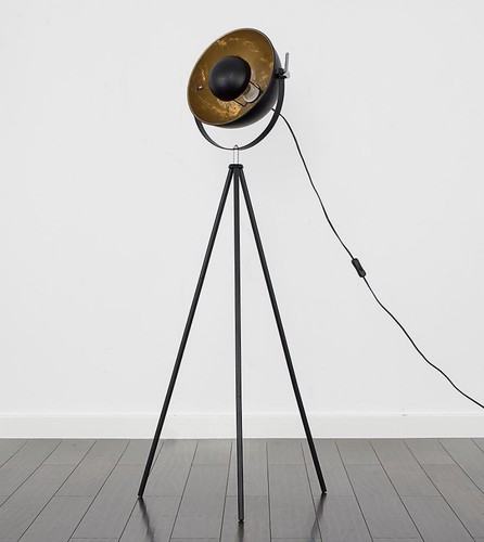 Retro tripod floor lamp - tripod,