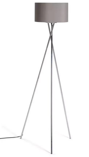 Tripod floor lamp grey - lamp,
