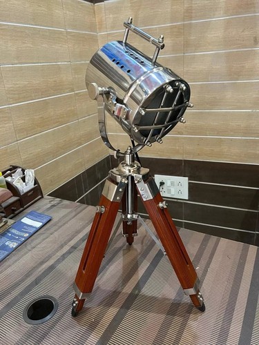 Chrome antique aluminum wooden - chrome,