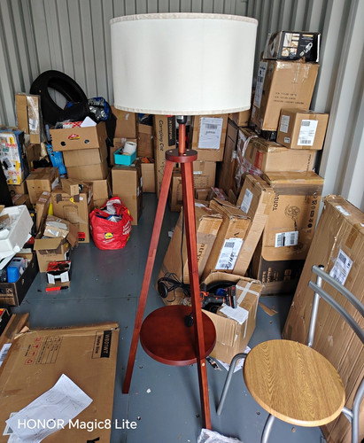 Tripod floor lamp wood - tripod,